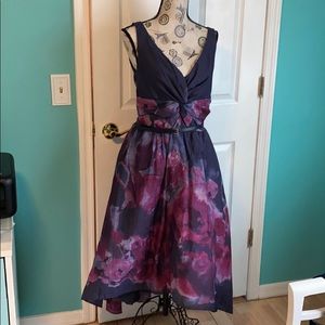 Lela Rose water color dress
